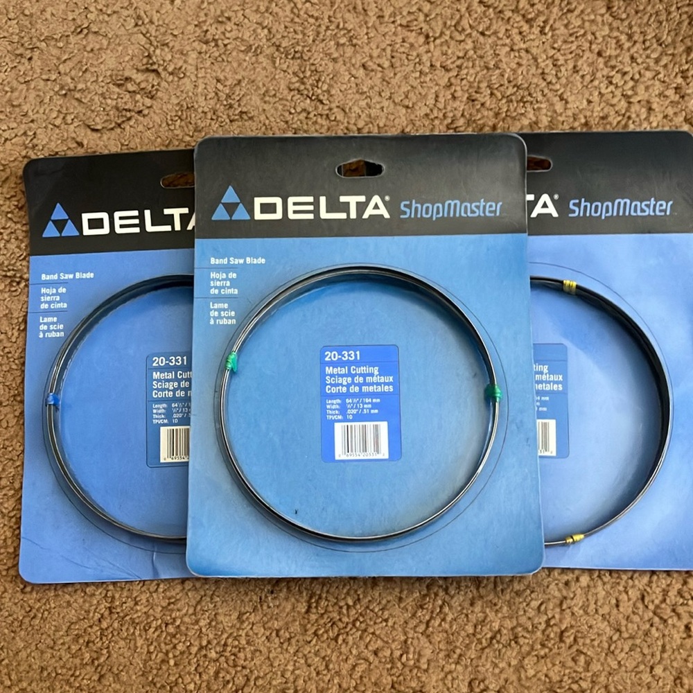 Delta Shopmaster Bandsaw Blades